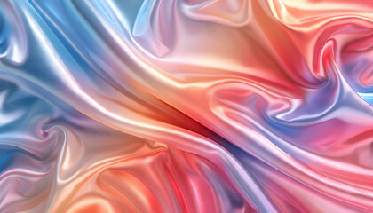 Obraz premium Abstract 3D Silk Drape Background