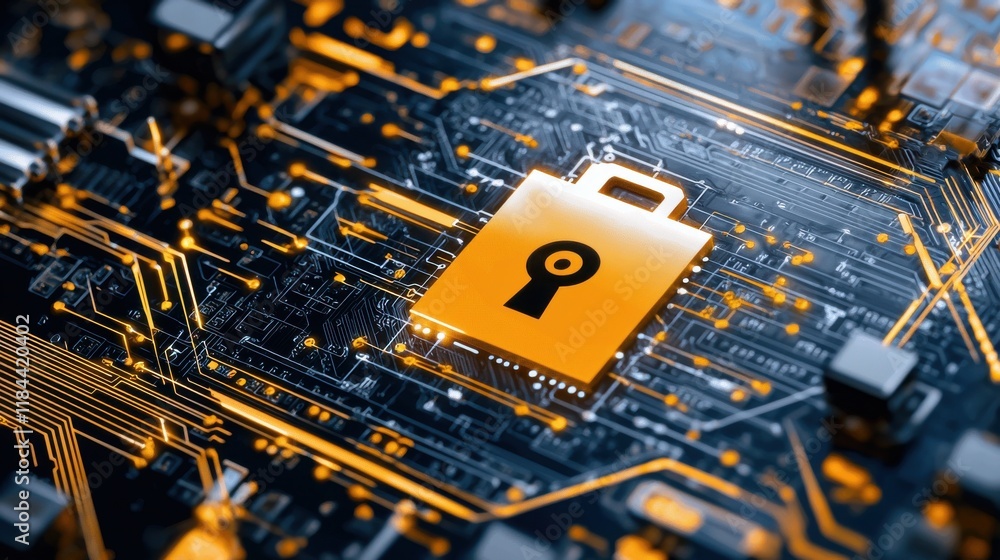 Poster secure cyber system with digital circuitry and encryption technology