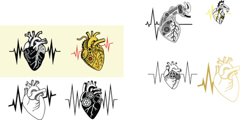 Bio-Mech Heart The Fusion of Life and Technology