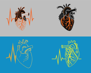 Futuristic Heartbeat Designs