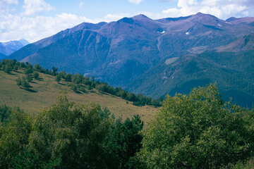 landscape in the mountains