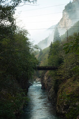 river in the mountains