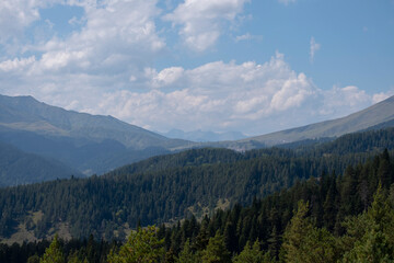 landscape with clouds