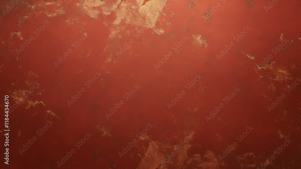 Poster crimson canvas, an ancient textured surface in deep red hues, evokes a sense of history and emotion,