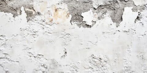 Obraz premium Worn white concrete wall with spots, providing a stylish backdrop for various projects. This old concrete wall adds character and texture, making it an ideal choice for creative designs.