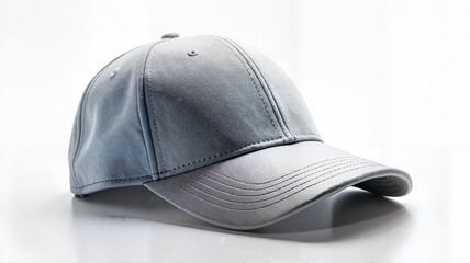 Fototapeta premium Denim cap with light background