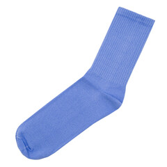 Blue socks mockup, perfect for showcasing custom designs. Soft, comfortable, and versatile for any wardrobe. Ideal for fashion brands and personalized gift ideas. High-quality, editable mockup