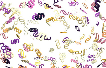 using 3D rendering digital paragraph