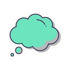 cloud computing concept illustration