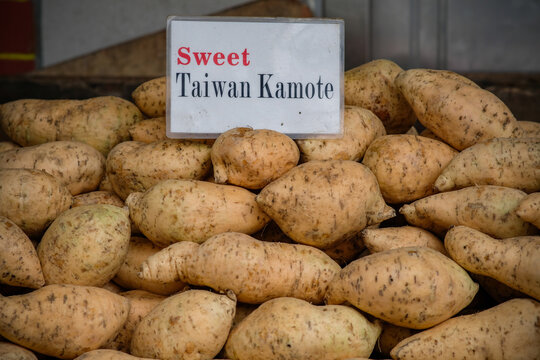 Taiwanese kamote sold in the streets of Ongpin Binondo Manila.