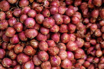 Onions sold in the streets of Ongpin Binondo Manila.