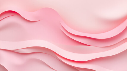 Obraz premium pink wavy texture background