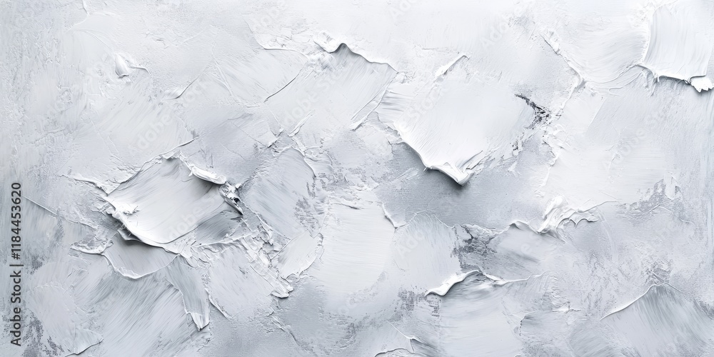 Poster abstract background painting featuring a blend of white and grey oil, creating a unique texture and 