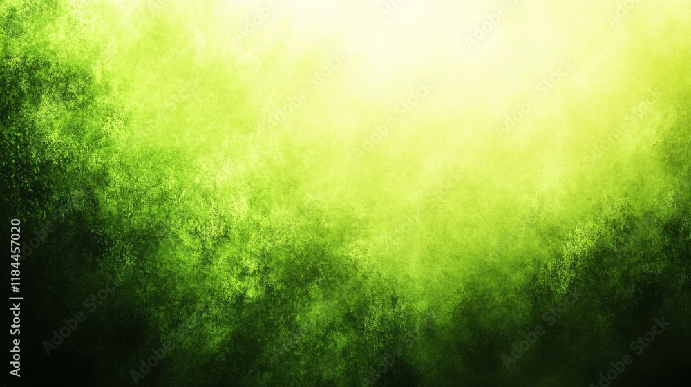 Aufkleber bright green abstract texture with soft gradients in a natural setting during daytime