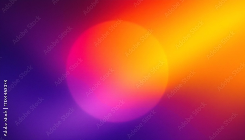 Poster Blurred gradient mustard to purple abstract background. Abstract gradient background. Colorful abstract background with soft gradient transitions. Beautiful abstract backdrop with a soft gradient
