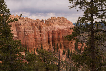 View of Swamp Canyon from the Overlook in Bryce Canyon National Park