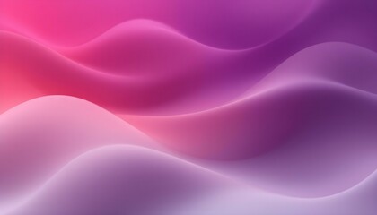 Fototapeta premium Blurred gradient ruby to purple abstract background. A grainy background, noisy banner background. Pink ombre silk fabric drapes, studio shot, soft light, background blur, textile design