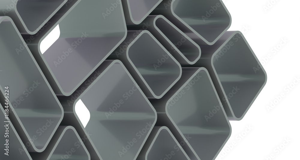 Aufkleber Abstract Low-Poly background. triangulated texture. Design 3d. Polygonal geometrical pattern. Triangular modern style