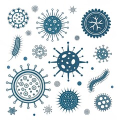 pattern with snowflakes