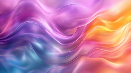 Fototapeta premium Abstract colorful wavy background.