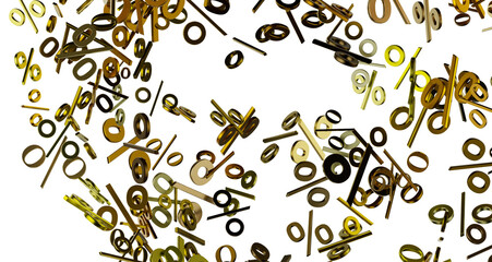 sale digital percent in transparent