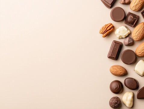 Elevate Your Homemade Chocolate Brand on Instagram with a Chic Beige and Brown Minimalist Design: Enticing Images and Unique Flavors to Attract Chocolate Lovers!