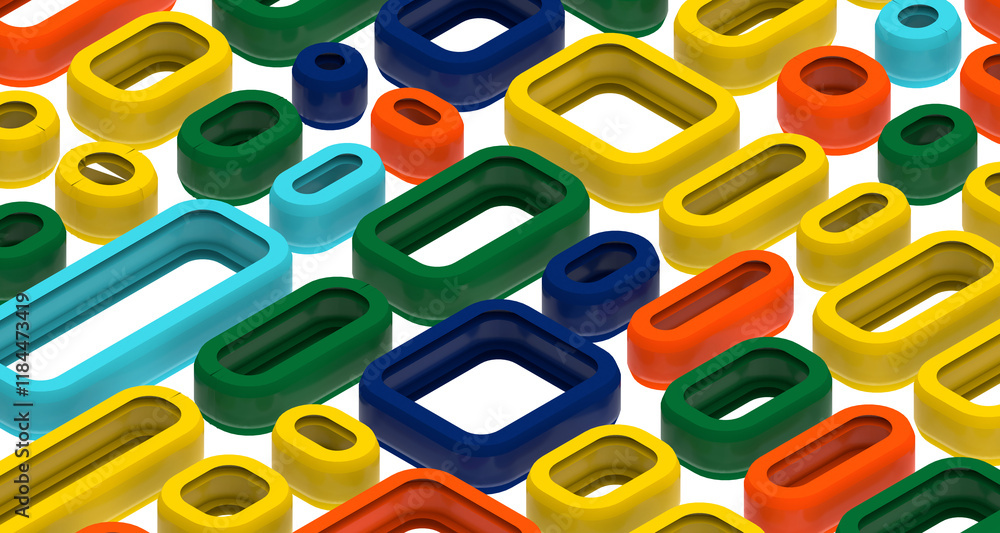 Leinwandbilder abstract low-poly background. triangulated texture. design 3d. polygonal geometrical pattern. triang