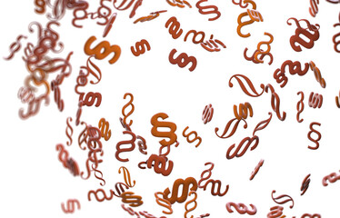 Symbol of Law and Justice 3d