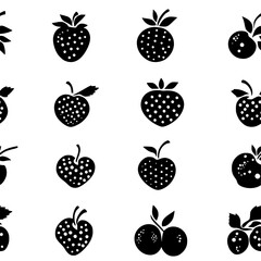 Marionberrries tiled design, Marionberrries repeating background illustration