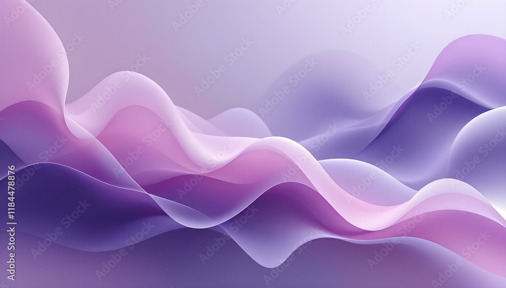 Poster Purple abstract wave background modern design with copy space. Blue purple abstract dynamic wave on black background grainy vibrant color flow banner design poster cover header. Futuristic background