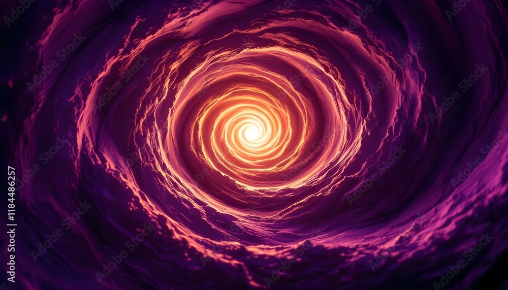 Aufkleber purple abstract background swirled in the middle. a purple spiral with a hole in the middle. a color