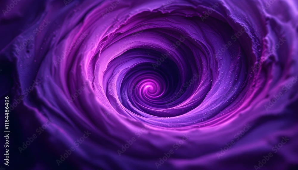 Aufkleber purple abstract background swirled in the middle. a purple spiral with a hole in the middle. a color