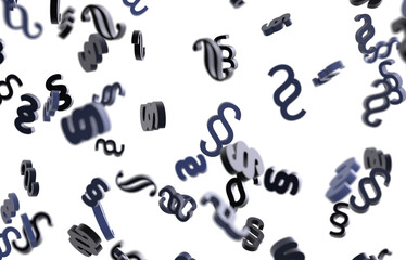 Paragraph article sign symbol 3d