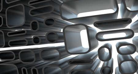 Abstract Low-Poly background. triangulated texture. Design 3d