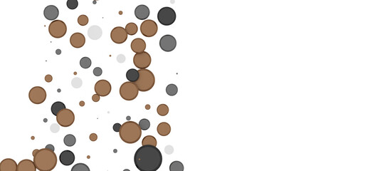 gold  Celebration: Captivating 3D Illustration of Shimmering gold Confetti In 3D PNG