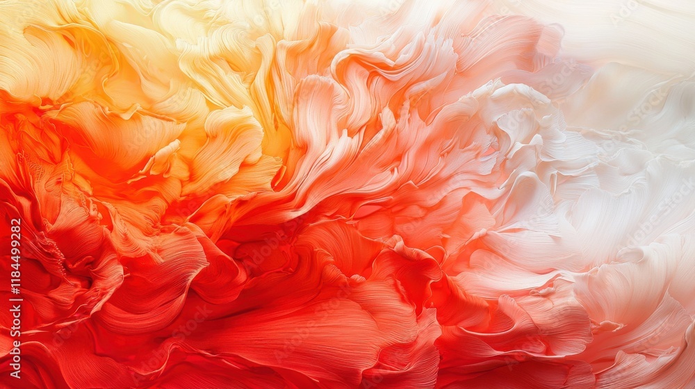 Poster vibrant abstract colorful fluid art background with swirling gradient patterns and ethereal textures