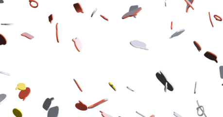 express envelope and parcel abstract technology background. Business quantum internet network communication and high speed parcel