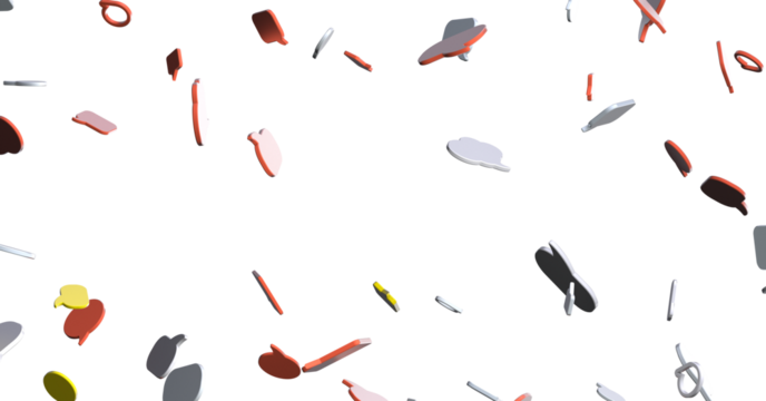 express envelope and parcel abstract technology background. Business quantum internet network communication and high speed parcel