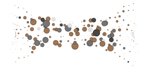 confetti png. Gold confetti falls from the sky. Glittering confetti on a transparent background. Holiday,