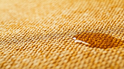 Stainresistant couch fabric repelling spilled liquid in a dynamic shot, Stains, Innovative Protection
