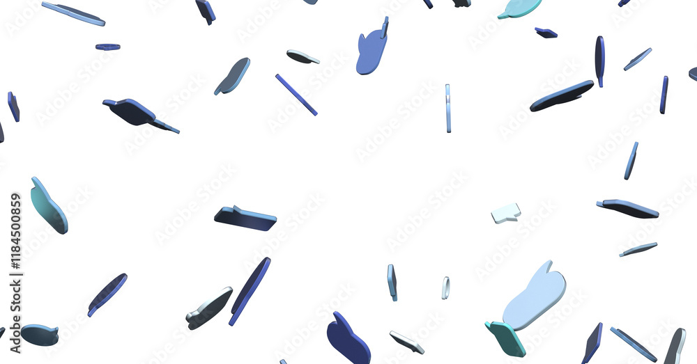 Poster hand holding using mobile phone with email icon on screen. concept of business communication