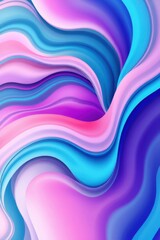 Swirling waves of pastel colors create a mesmerizing flow in a vibrant abstract artwork