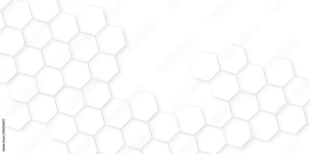 Poster abstract background with hexagon, modern abstract vector polygonal pattern. futuristic honeycomb mos