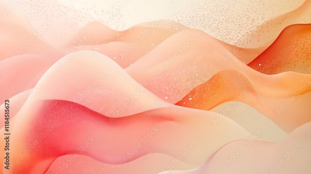 Poster minimal elegant design blending soft dreamy gradients warm patterns and subtle decorative elements c
