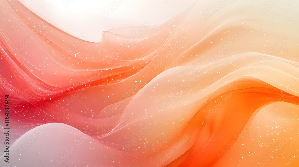Poster elegant and minimal background with a dreamy blend of gradient warmth soft patterns and a sense of e