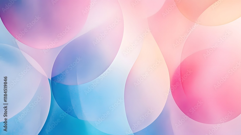 Poster elegant pastel gradients seamlessly blending together to create a visually striking composition of c