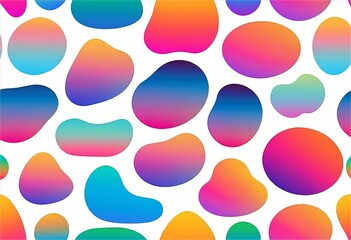 set of colorful pattern