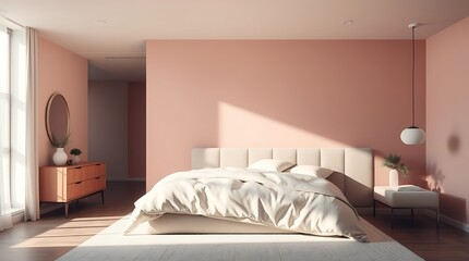 Elegant Modern Minimalist Bedroom Design: Sleek, Serene & Functional