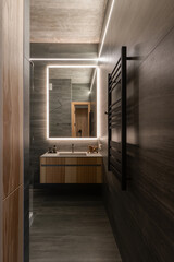 Explore Contemporary Bathroom Interior Design that features Modern Fixtures and features