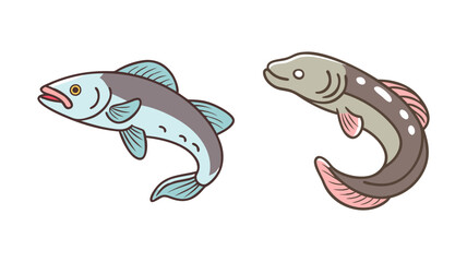 snakehead vector icon, fish vector illustration - simple illustration of snakehead perfect for logos, and fish - themed designs.